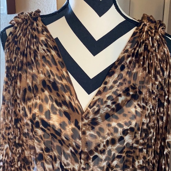 💰SOLD 💰$5 Sale 😃 Sheer Leopard Dress - Picture 2 of 5